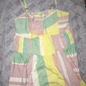 Billabong strappless mini dress